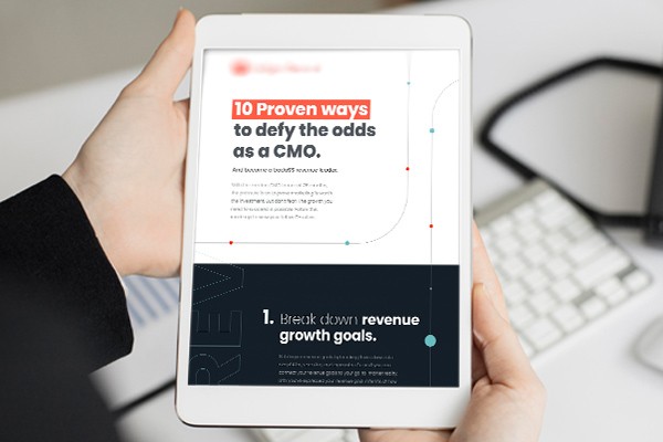 10 Proven ways to defy the odds as a CMO infographic
